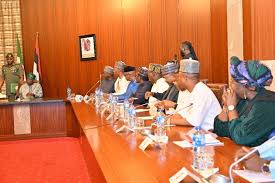 Tinubu meets APC governors ahead of NEC meeting